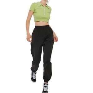 NWOT URBAN OUTFITTERS High Rise Wind Breaker Joggers Size M